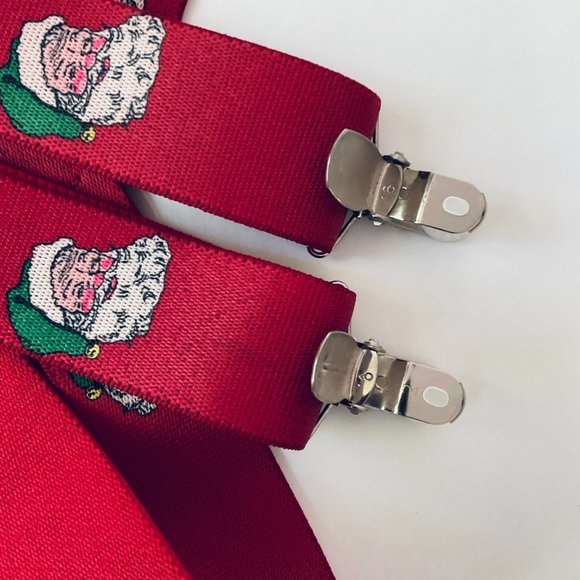 UNBRANDED Santa's Christmas Suspenders OSFM - Picture 2 of 6
